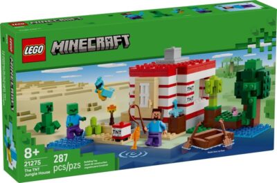 21275-1 LEGO® Minecraft® 21275 - Casa TNT din jungla