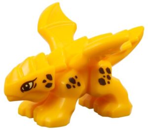 Lego Ninjago Dragons Rising 3215pb02 - Yellow Baby Dragon
