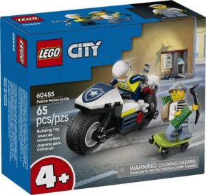 LEGO® City 60455 - Urmarire cu motocicleta de politie