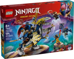 LEGO® NINJAGO® 71843 - Robotul calaret de dragon al lui Rogue