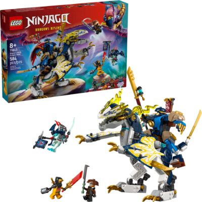 LEGO® NINJAGO® 71843 - Robotul calaret de dragon al lui Rogue