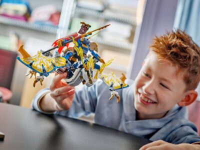 LEGO® NINJAGO® 71843 - Robotul calaret de dragon al lui Rogue