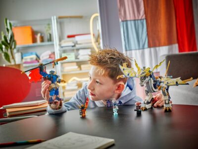 LEGO® NINJAGO® 71843 - Robotul calaret de dragon al lui Rogue