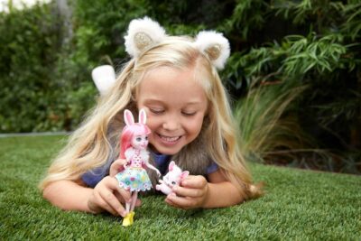 Mattel Papusa Enchantimals FXM73 –  Papusa Bree Bunny