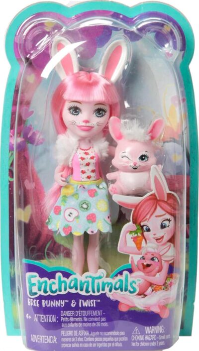 Mattel Papusa Enchantimals FXM73 –  Papusa Bree Bunny