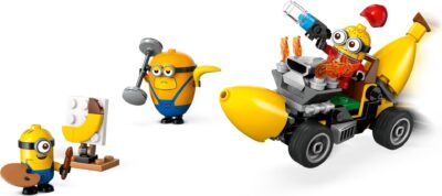 LEGO® Minions 75580 - Despicable Me - Minionii si masina-banana