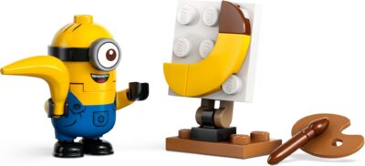 LEGO® Minions 75580 - Despicable Me - Minionii si masina-banana