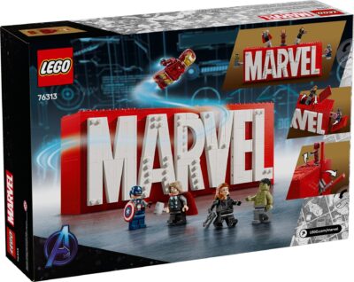 LEGO® Marvel 76313 - Sigla si minifigurine MARVEL