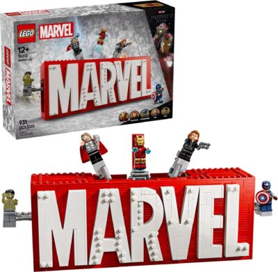 LEGO® Marvel 76313 - Sigla si minifigurine MARVEL