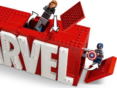 LEGO® Marvel 76313 - Sigla si minifigurine MARVEL