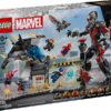 LEGO® Marvel 76314 - Batalia plina de actiune din Capitanul America: Razboi civil