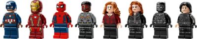 LEGO® Marvel 76314 - Batalia plina de actiune din Capitanul America: Razboi civil