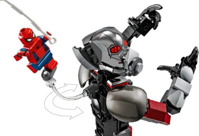 LEGO® Marvel 76314 - Batalia plina de actiune din Capitanul America: Razboi civil