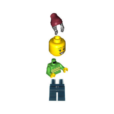 Lego Minifigures hol286 - Cumparator de sarbatori