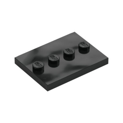 Lego Parts 88646 - Tile, Modified 3 x 4 with 4 Studs in Center