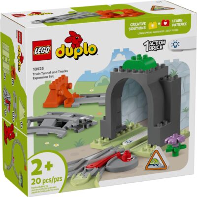 10425_box1_v39 LEGO® DUPLO 10425 - Set de extindere Tunel si sine de cale ferata