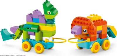 LEGO® DUPLO® 10451 - Dinozauri pe roti (3:1)