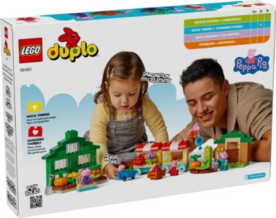 LEGO® DUPLO® Peppa Pig 10461 - Gradina si sera Bunicului Purcelus