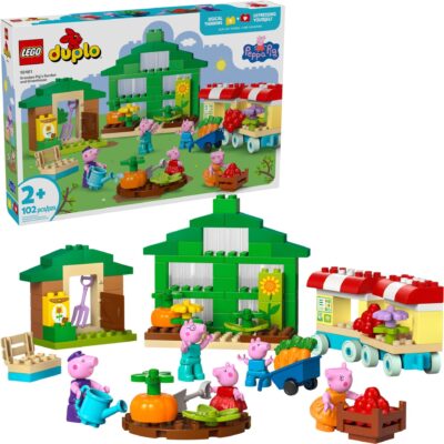 LEGO® DUPLO® Peppa Pig 10461 - Gradina si sera Bunicului Purcelus