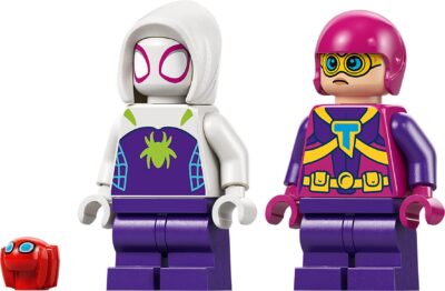 LEGO® Marvel 11200 - Infruntarea dintre dinozaurii Spidey si Gobby la casa-sediu din copac