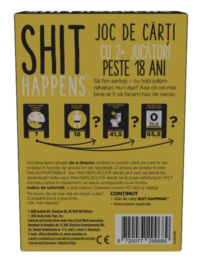 Goliath Joc de societate PH0574 - Shit Happens (editie in limba romana)