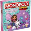 Hasbro Joc de societate NIN24323 - Monopoly Junior Casa de Papusi a lui Gabby