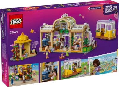LEGO® Friends 42671 - Cafenea cu multe plante si florarie