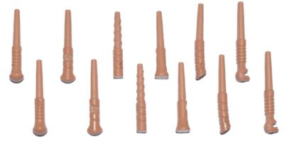 Lego Parts 5416 - Utensil Wand Medium Nougat, 12 in Bag (Multipack)