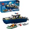 LEGO® City 60456 - Urmarire cu barca de politie
