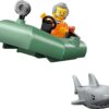 LEGO® City 60456 - Urmarire cu barca de politie