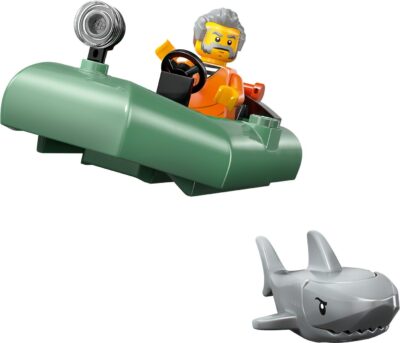 LEGO® City 60456 - Urmarire cu barca de politie