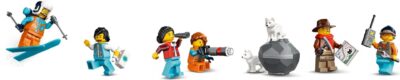 LEGO® City 60470 - Trenul expres al exploratorilor spre Polul Arctic