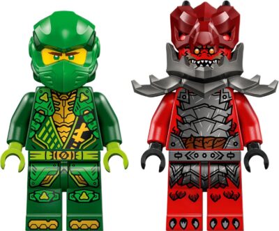 LEGO® Ninjago™ 71828 - Masina de curse cu motor cu arc a lui Lloyd