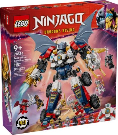 LEGO® Ninjago™ 71834 - Ultrarobotul combinat al lui Zane