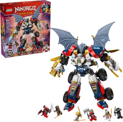 LEGO® Ninjago™ 71834 - Ultrarobotul combinat al lui Zane