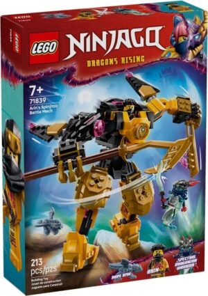 LEGO® NINJAGO® 71839 - Robotul de lupta Spinjitzu al lui Arin