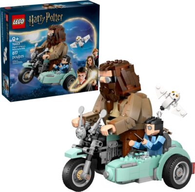 LEGO® Harry Potter 76443 - Hagrid™ si Harry intr-o tura cu motocicleta