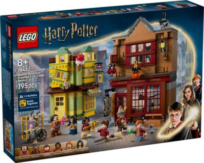 LEGO® Harry Potter™ 76452 - Furnituri Vajthat de calitate si magazin de inghetata