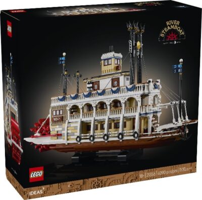 21356-1 LEGO® Ideas 21356 - Barca cu aburi