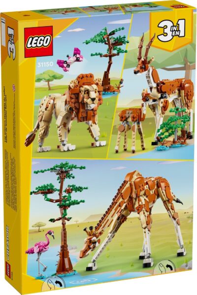 LEGO® Creator - Animale salbatice din safari (3:1)