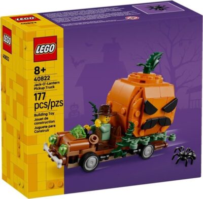 LEGO Seasonal 40822 - Camioneta cu dovleac sculptat