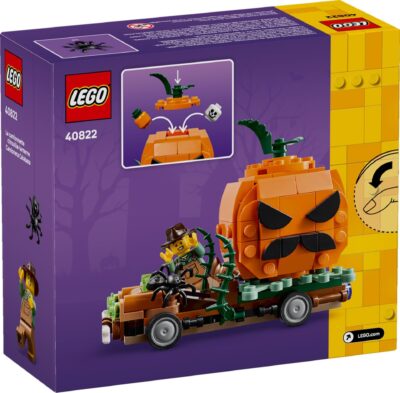LEGO Seasonal 40822 - Camioneta cu dovleac sculptat