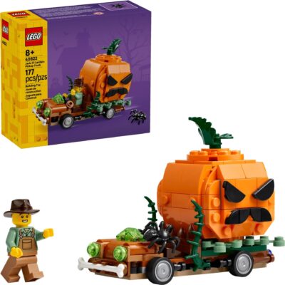 LEGO Seasonal 40822 - Camioneta cu dovleac sculptat
