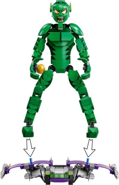 LEGO® Marvel 76284 - Figurina de constructie Green Goblin