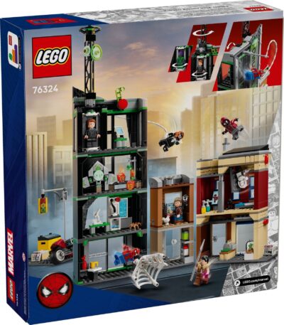 LEGO® Marvel 76324 - Omul-Paianjen vs Oscorp