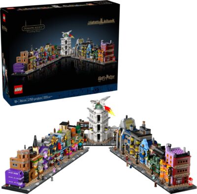LEGO Harry Potter 76444 - Magazine vrajitoresti pe Aleea Diagon