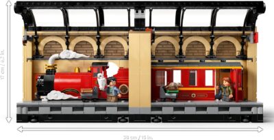 LEGO® Harry Potter™ 76450 - Coltul cu carti: Expresul Hogwarts™