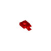 Lego Parts 61252 - Red Plate 1 x 1 with Horizontal Clip