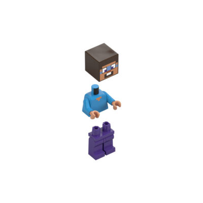 Lego Minifigurină Minecraft min160 - Steve (Nougat)