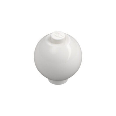Lego Parts 20953 - White Brick 2 x 2 Round Sphere